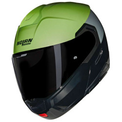 Casque moto modulable Nolan N90-3 VERNICIATURA SPECIALE Verde Impulso/Nero