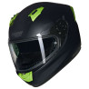 Casque moto Nolan N60-6 CLASSICO NOBILE Nero/Verde Impulso