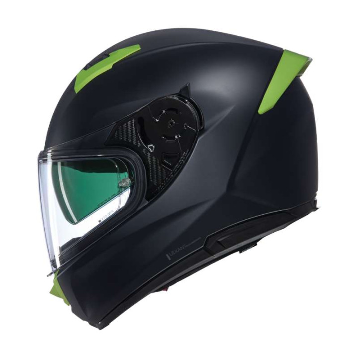 Casque moto Nolan N60-6 CLASSICO NOBILE Nero/Verde Impulso