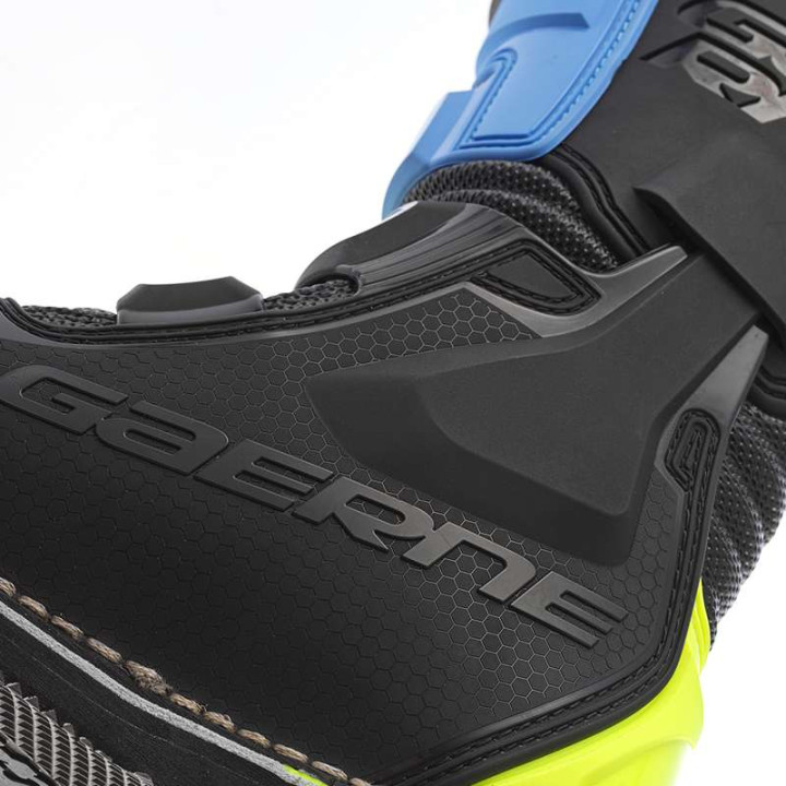 Gaerne GXJ Black/Blue/Yellow children's cross-country boots
