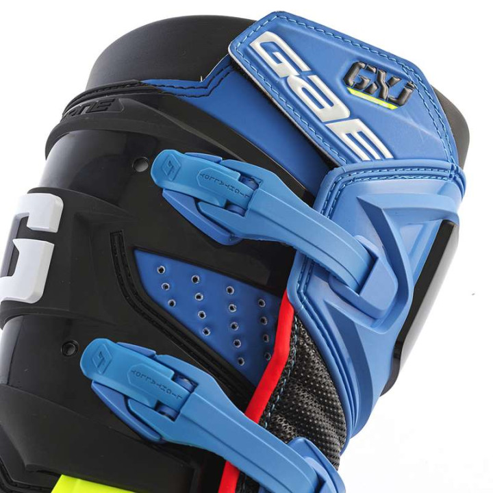 Gaerne GXJ Black/Blue/Yellow children's cross-country boots