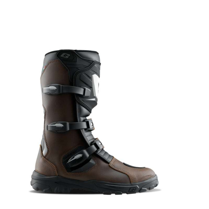 Gaerne G ADVENTURE AQUATECH quad bike boots - Brown