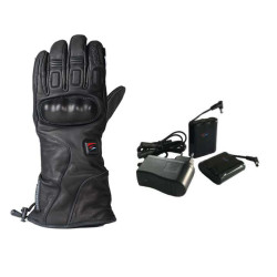 Gants moto chauffants Gerbing XTREME XRL 3.0 + Kit 2 batteries/chargeur Gerbing 12V 2600 mAh
