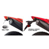Support de plaque R&G Honda CRF300L/Rally (LP0304BK)