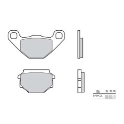 Plaquettes de frein carbone céramique avant BREMBO 07014CC