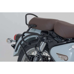 Sacoches cavalières SW-Motech LEGEND GEAR LC2 Black Edition + écarteurs SLC Royal Enfield Classic 2