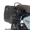 Sacoches cavalières SW-Motech LEGEND GEAR LC2 Black Edition + écarteurs SLC Royal Enfield Classic