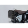 Sacoches cavalières SW-Motech LEGEND GEAR LC2 Black Edition + écarteurs SLC Royal Enfield Classic