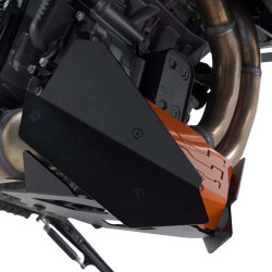 Sabot moteur urbain SW-Motech Noir/Orange KTM Duke 990 (MSS.04.994.10000)