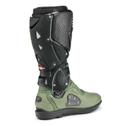 Bottes moto tout terrain SIDI CROSSFIRE 3 SRS ARMY/NOIR 2