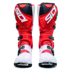 Bottes moto tout terrain SIDI CROSSFIRE 3 ROUGE/BLANC 2