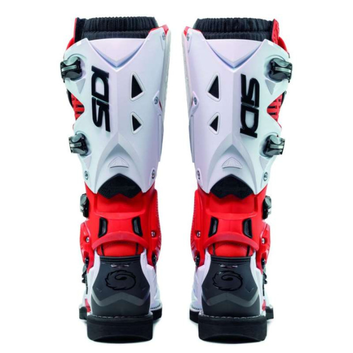 Bottes moto tout terrain SIDI CROSSFIRE 3 ROUGE/BLANC