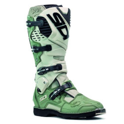 Bottes moto tout terrain SIDI CROSSFIRE 3 VERT MILITAIRE/SABLE