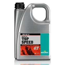 Huile moteur Motorex Top Speed 4T 5w40 4 litres