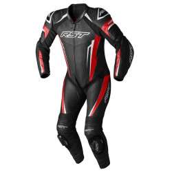 Combinaison moto cuir RST TRACTECH EVO 5 Rouge/Noir/Blanc