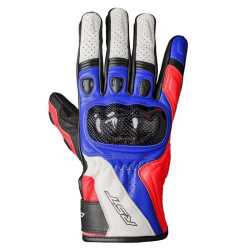 RST STUNT 3 motorcycle gloves Red/White/Blue