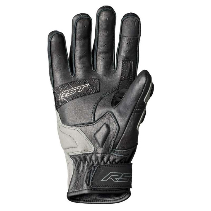 RST STUNT 3 Motorcycle Gloves Black/Fluorescent Green