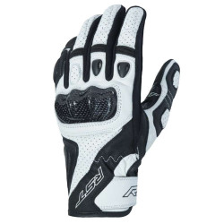 RST STUNT 3 Motorcycle Gloves Black/White