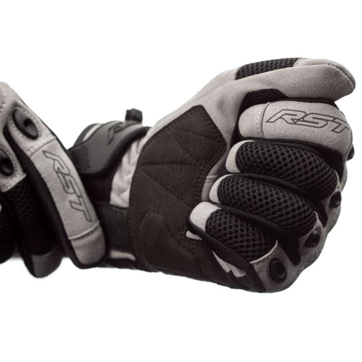 RST VENTILATOR-X Motorcycle Gloves Silver