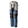 Pantalon moto RST VULCAN Argent/Bleu