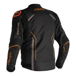 Blouson moto RST S-1 Textile Noir/Gris/Orange 2