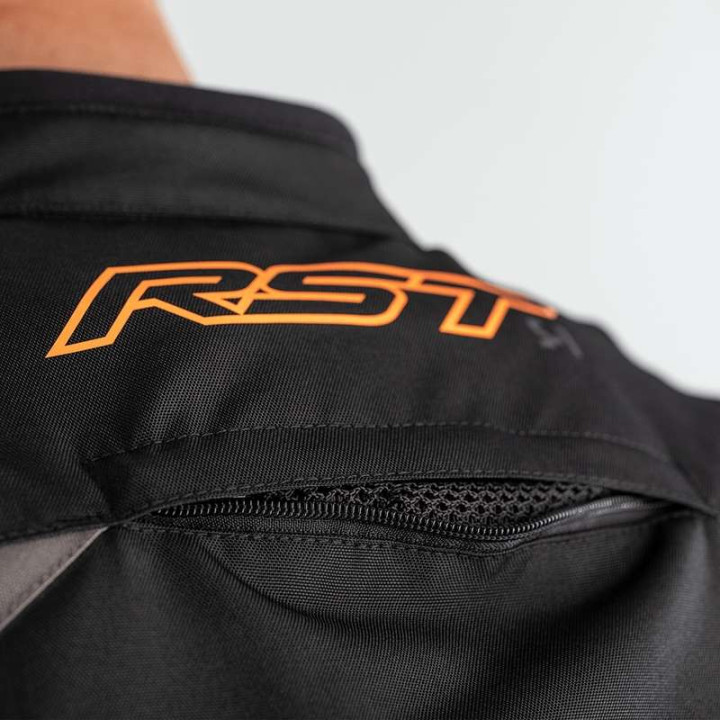 Blouson moto RST S-1 Textile Noir/Gris/Orange