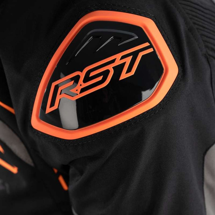 Blouson moto RST S-1 Textile Noir/Gris/Orange