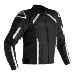 Blouson moto RST S-1 Textile Noir/Blanc