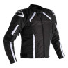 Blouson moto RST S-1 Textile Noir/Blanc