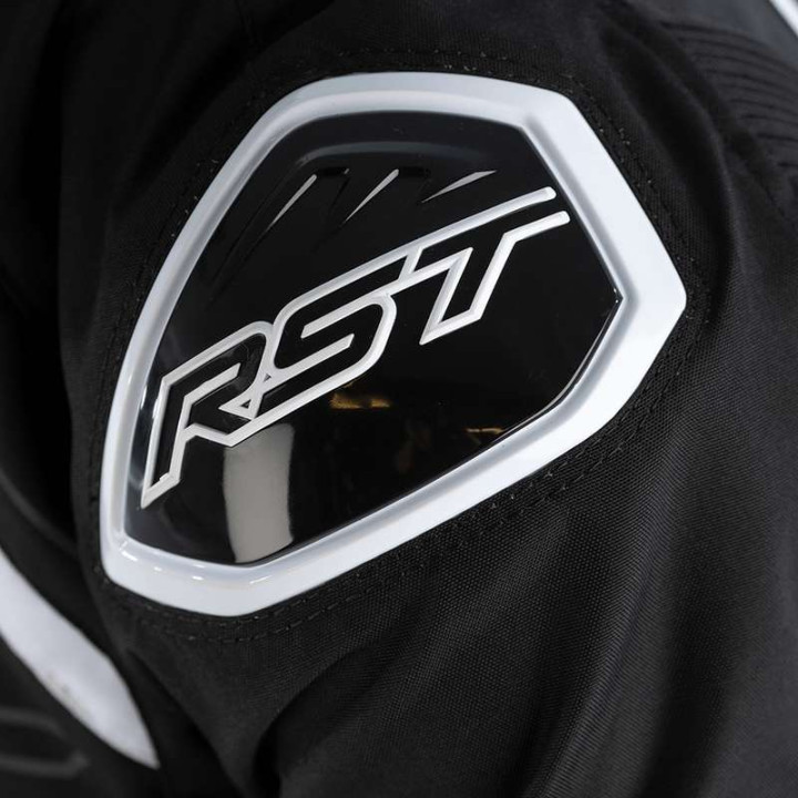Blouson moto RST S-1 Textile Noir/Blanc