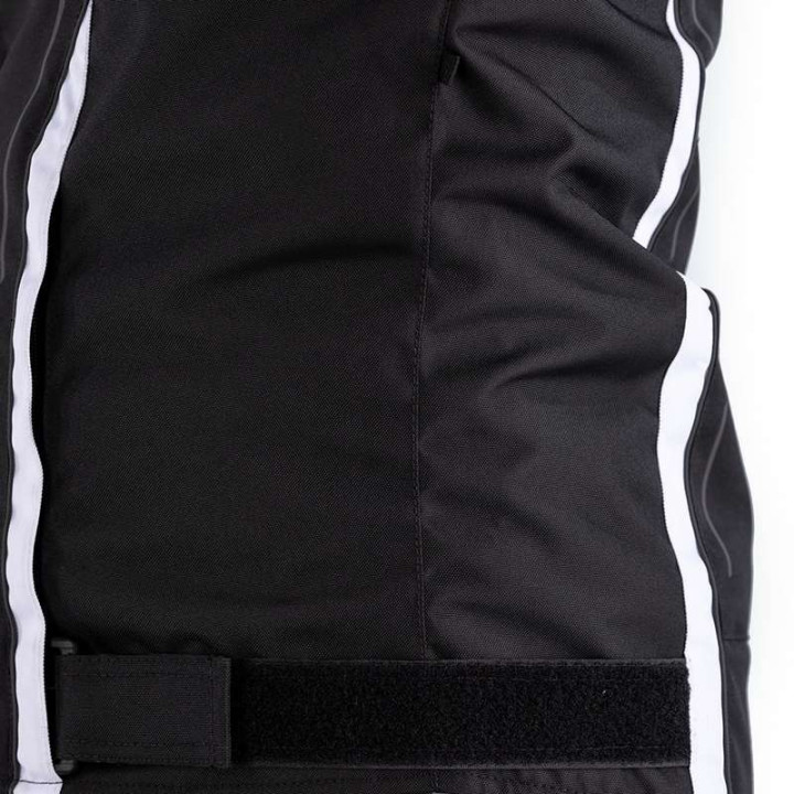 Blouson moto RST S-1 Textile Noir/Blanc