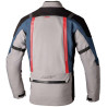 RST Pro Series Vulcan Silver/Blue Motorcycle Jacket
