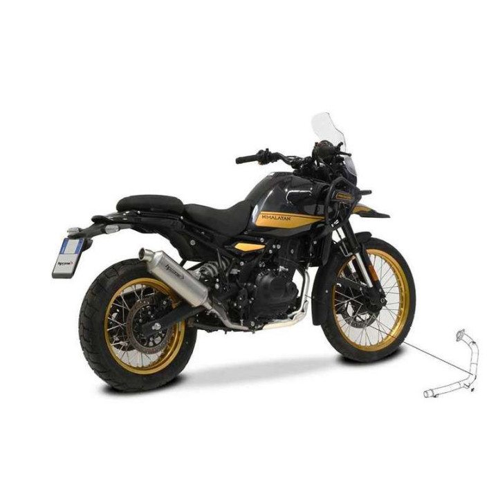 Collecteur Primaire HP Corse Inox (REHI45-C) Royal Enfield Himalayan 450
