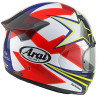 Arai QUANTIC STAR &amp- STRIPES motorcycle helmet Red