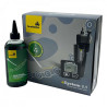 Graisseur de chaîne automatique Scottoiler eSystem 3.1 + lubrifiant vert biodégradable