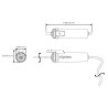 Graisseur de chaîne automatique Scottoiler + lubrifiant rouge haute température