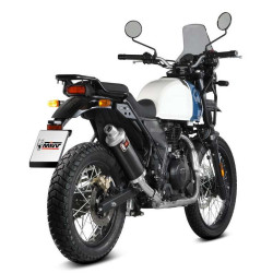 Mivv DAKAR Inox muffler black (RE.003.LDKB) ROYAL ENFIELD HIMALAYAN 2