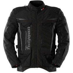 Veste moto Furygan MONTROC KEVLAR® PRIMALOFT® 3 en 1 Noir 2