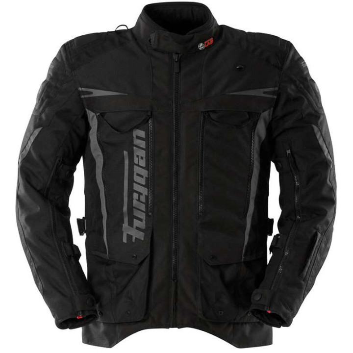 Veste moto Furygan MONTROC KEVLAR® PRIMALOFT® 3 en 1 Noir