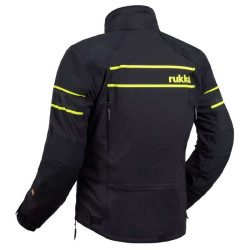 Veste moto Rukka RAPTO-R Gore-Tex 3 couches Noir/Jaune 2