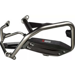 Titanium Akrapovic splash guards BMW R1300GS / ADVENTURE