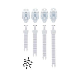 Kit sangles de réglage Acerbis ARTIGLIO Blanc