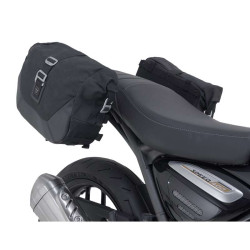 SW-Motech LEGEND GEAR LC1/LC2 Black Edition saddlebags + SLC Scramble 400X / Speed 400 spacers 2