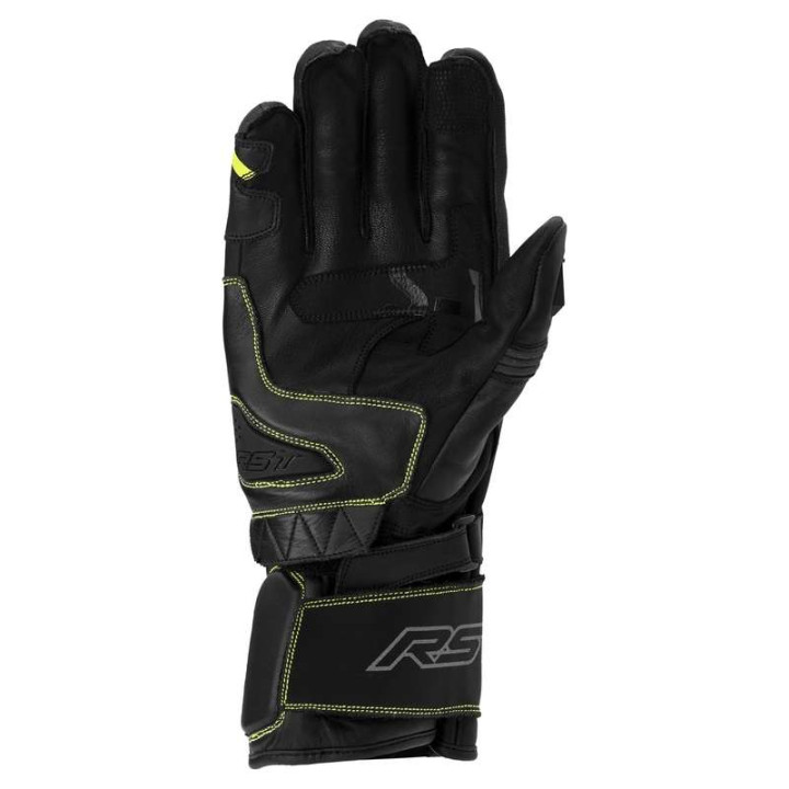 Gants moto RST S-1 NOIR/JAUNE FLUO