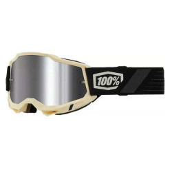 Masque moto 100% ACCURI 2 WAYSTAR IRIDIUM SILVER