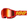Masque moto 100% ACCURI 2 RED IRIDIUM RED