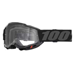 Masque moto 100% ACCURI 2 BLACK CLEAR