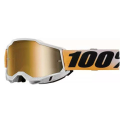 Masque moto 100% ACCURI 2 SHIV IRIDIUM GOLD
