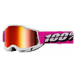 Masque moto 100% ACCURI 2 ROY IRIDIUM RED