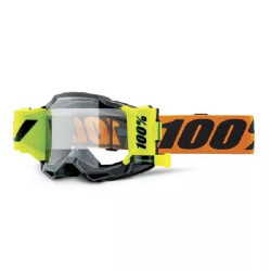 Masque moto 100% ACCURI 2 FORECAST ORANGE CLEAR